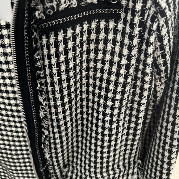 Zara tweed and houndstooth Jacket - Picture 5 of 6